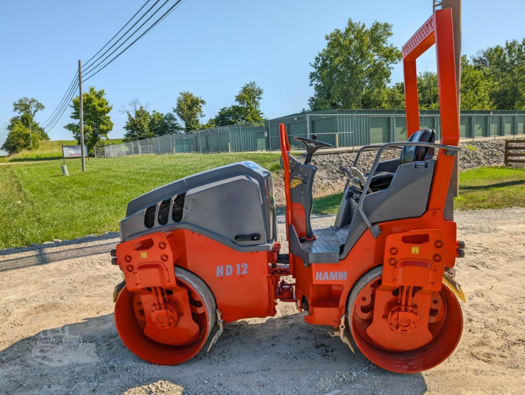 2015 HAMM HD12 Smooth Drum Rollers for sale in City, IN - listing photo 2 of 8