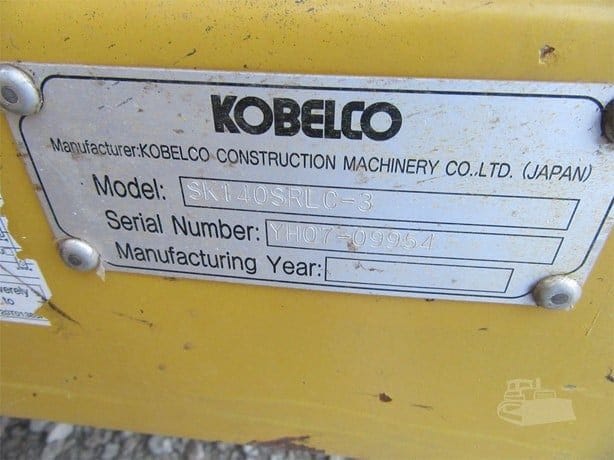 2015 Kobelco SK140SR Excavators for sale in Pemberville, OH - listing photo 6 of 7