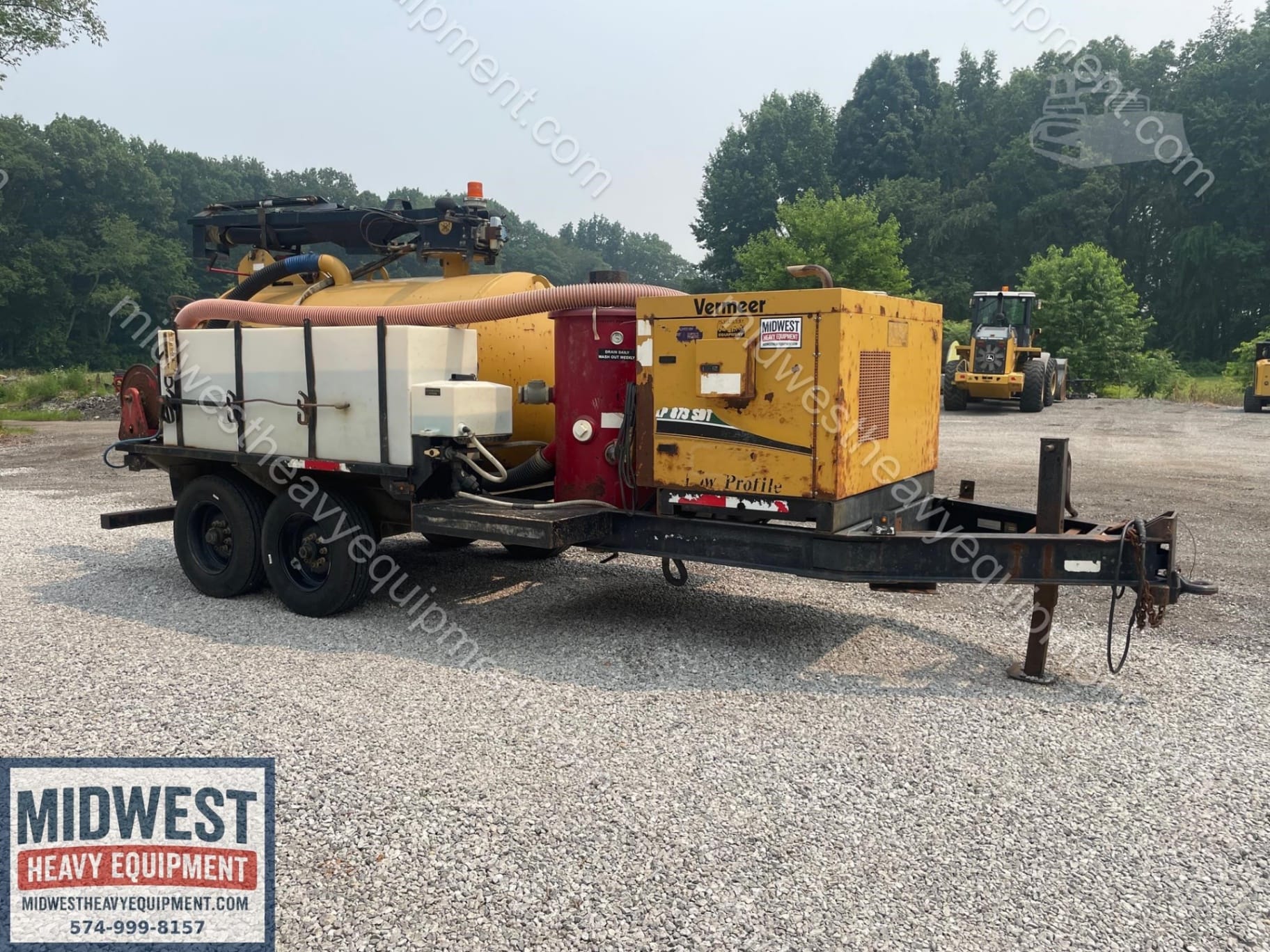 2015 Vermeer LP873SDT Vacuum Excavator Trailer Skid for sale in South Bend, IN - listing photo 3 of 8
