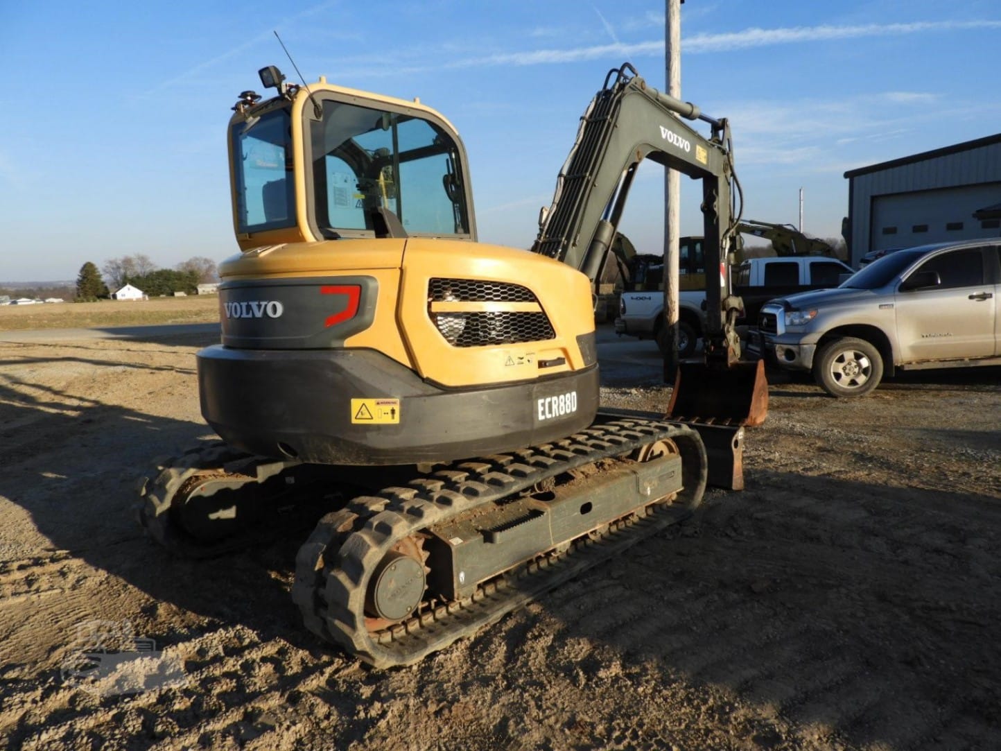2015 Volvo ECR88D Excavators for sale in Holmesville, OH - primary listing photo of 8