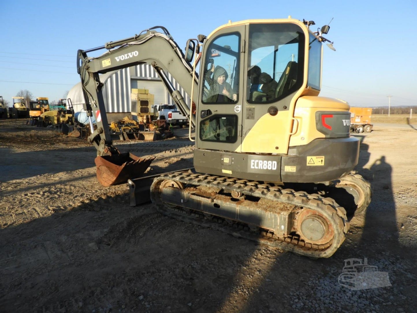 2015 Volvo ECR88D Excavators for sale in Holmesville, OH - listing photo 3 of 8