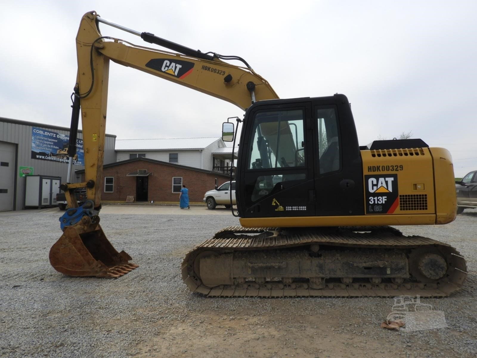 2016 Caterpillar 313FLGC Excavators for sale in Holmesville, OH - primary listing photo of 8