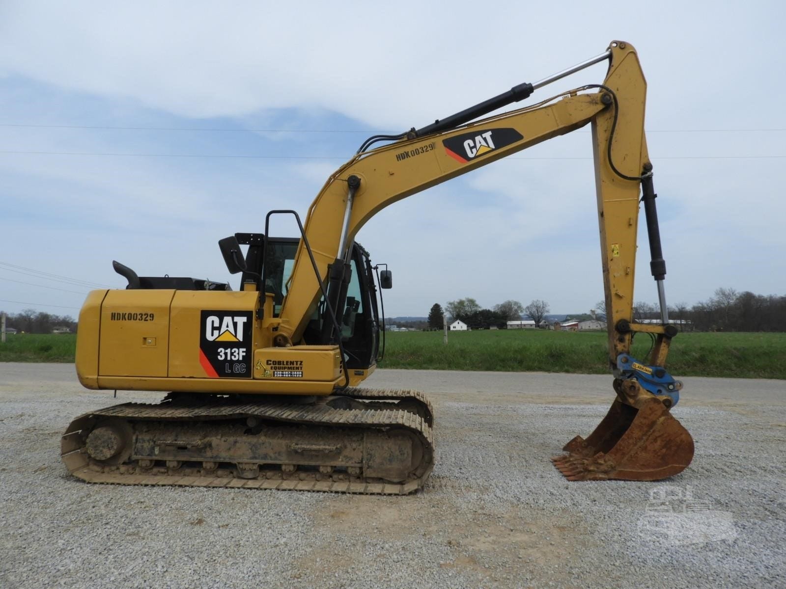 2016 Caterpillar 313FLGC Excavators for sale in Holmesville, OH - listing photo 2 of 8