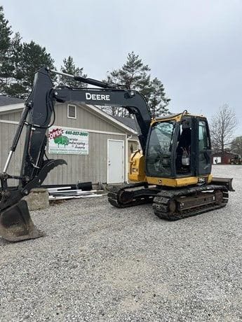 2016 John Deere 75G Excavators for sale in Painesville, OH - primary listing photo of 8