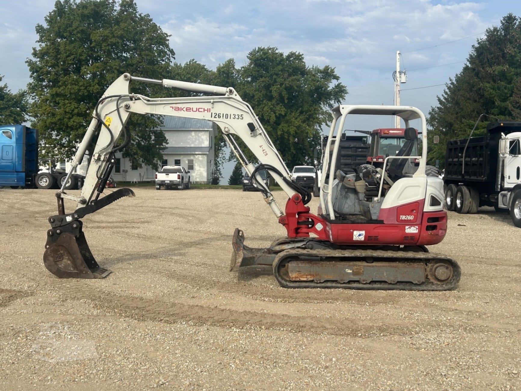 2016 Takeuchi TB260 Excavators for sale in Manchester, IA - primary listing photo of 75