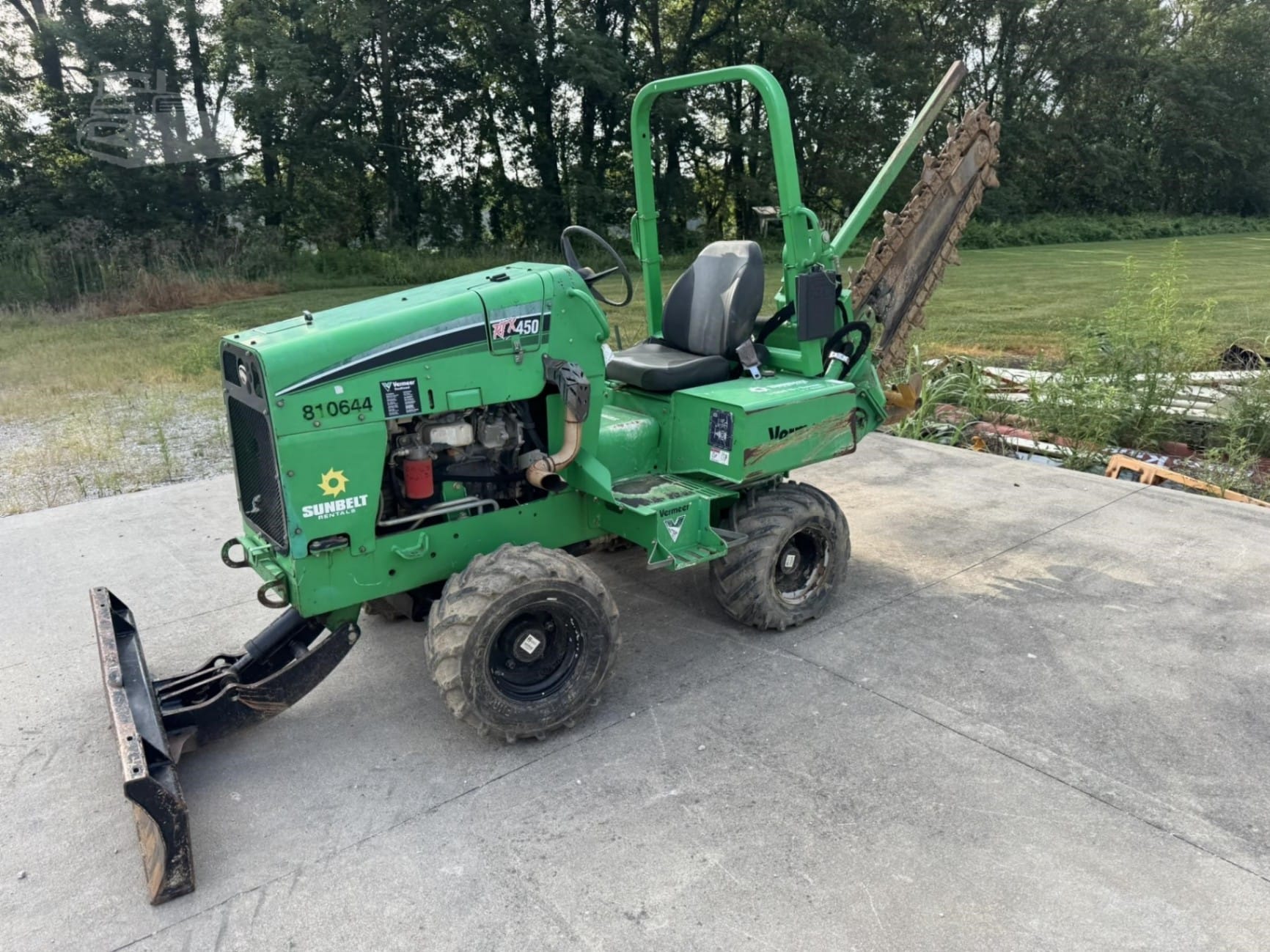 2016 Vermeer RTX450 Trenchers for sale in Dupont, IN - listing photo 4 of 8
