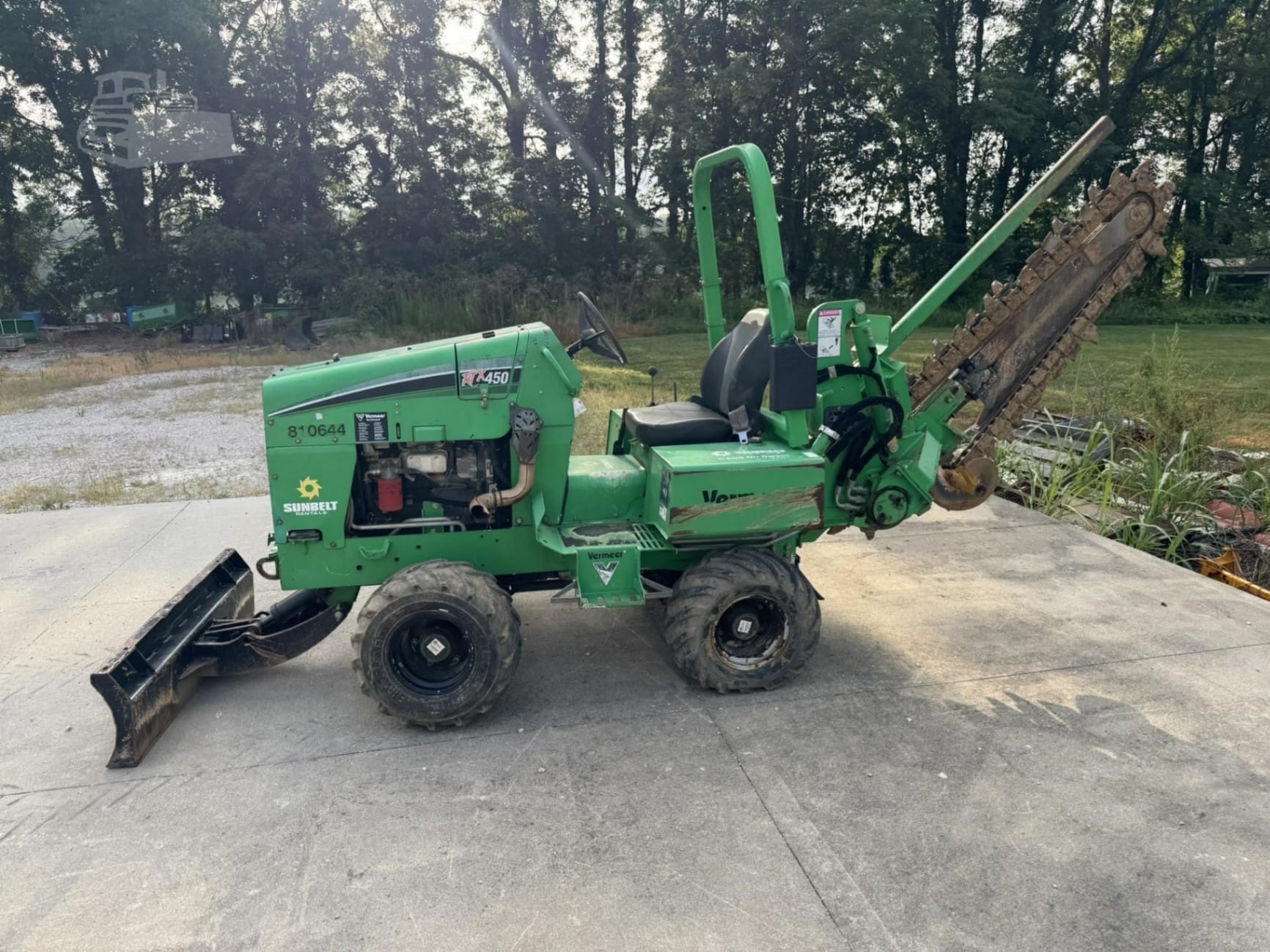 2016 Vermeer RTX450 Trenchers for sale in Dupont, IN - listing photo 5 of 8