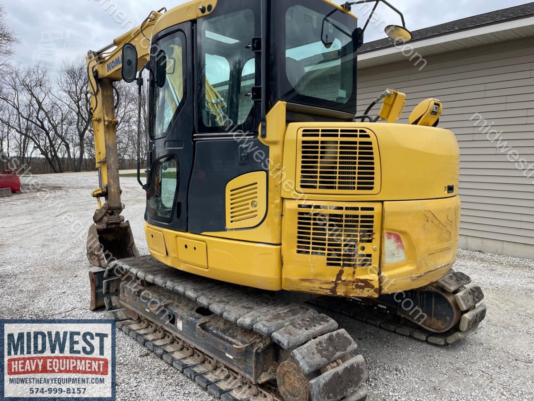 2017 Komatsu PC88MR-10 Excavators for sale in South Bend, IN - listing photo 7 of 8