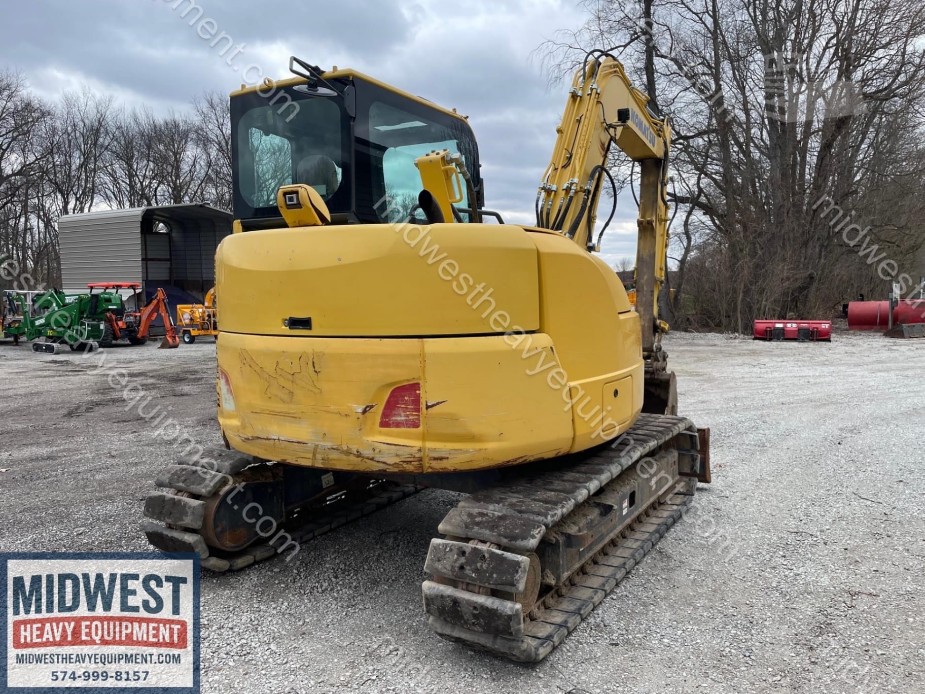 2017 Komatsu PC88MR-10 Excavators for sale in South Bend, IN - listing photo 8 of 8