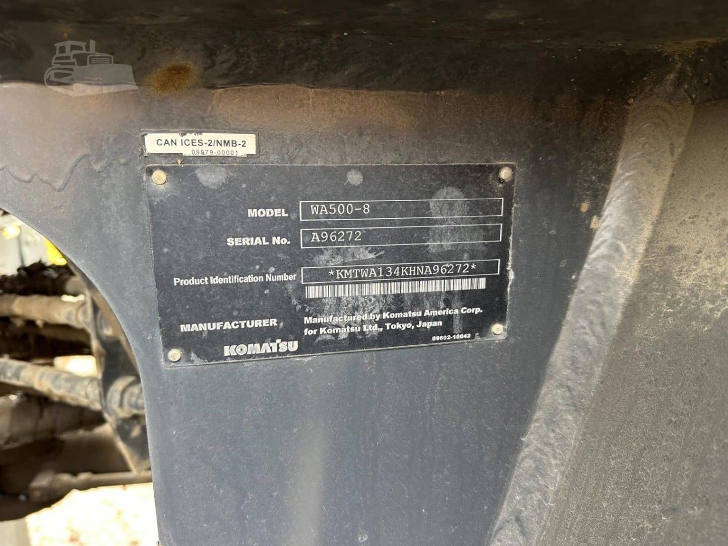 2017 Komatsu WA500-8 Wheel Loaders for sale in Atlasburg, PA - listing photo 7 of 8