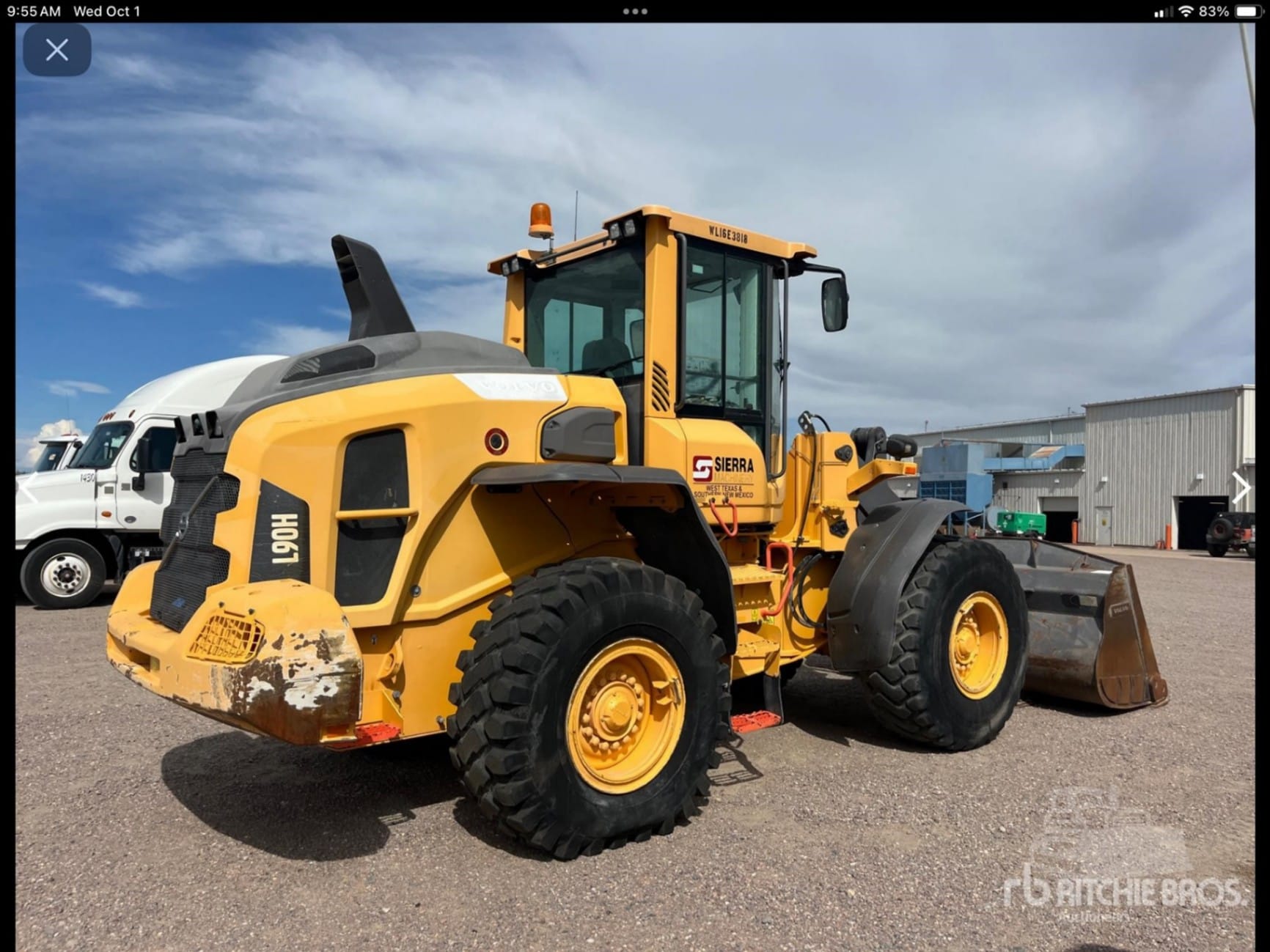 2017 Volvo L90H Wheel Loaders for sale in Wamego, KS - listing photo 3 of 8