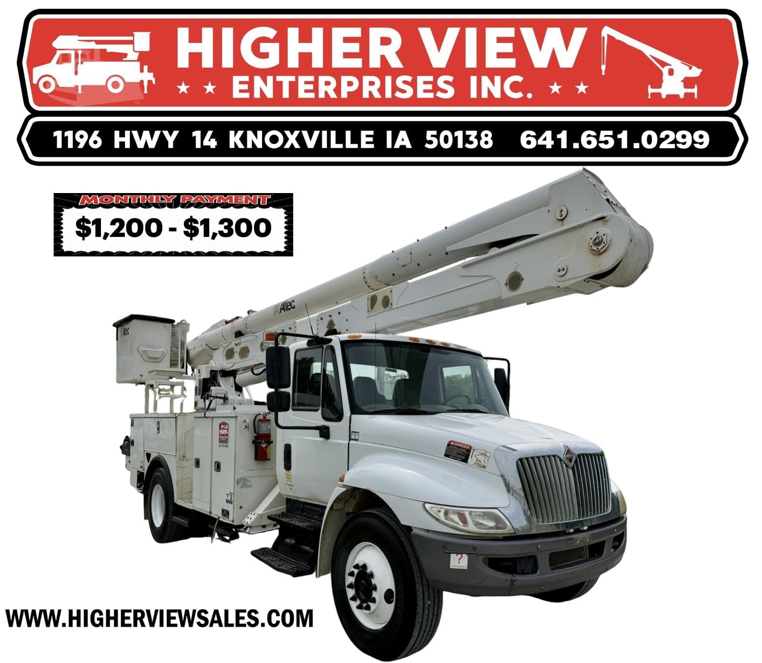 2018 Altec AA55 MH Service Mechanics Truck Crane for sale in Knoxville, IA - listing photo 2 of 38