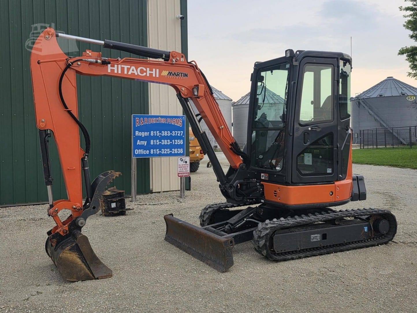 2018 Hitachi ZX35U-5N Excavators for sale in Danforth, IL - primary listing photo of 8