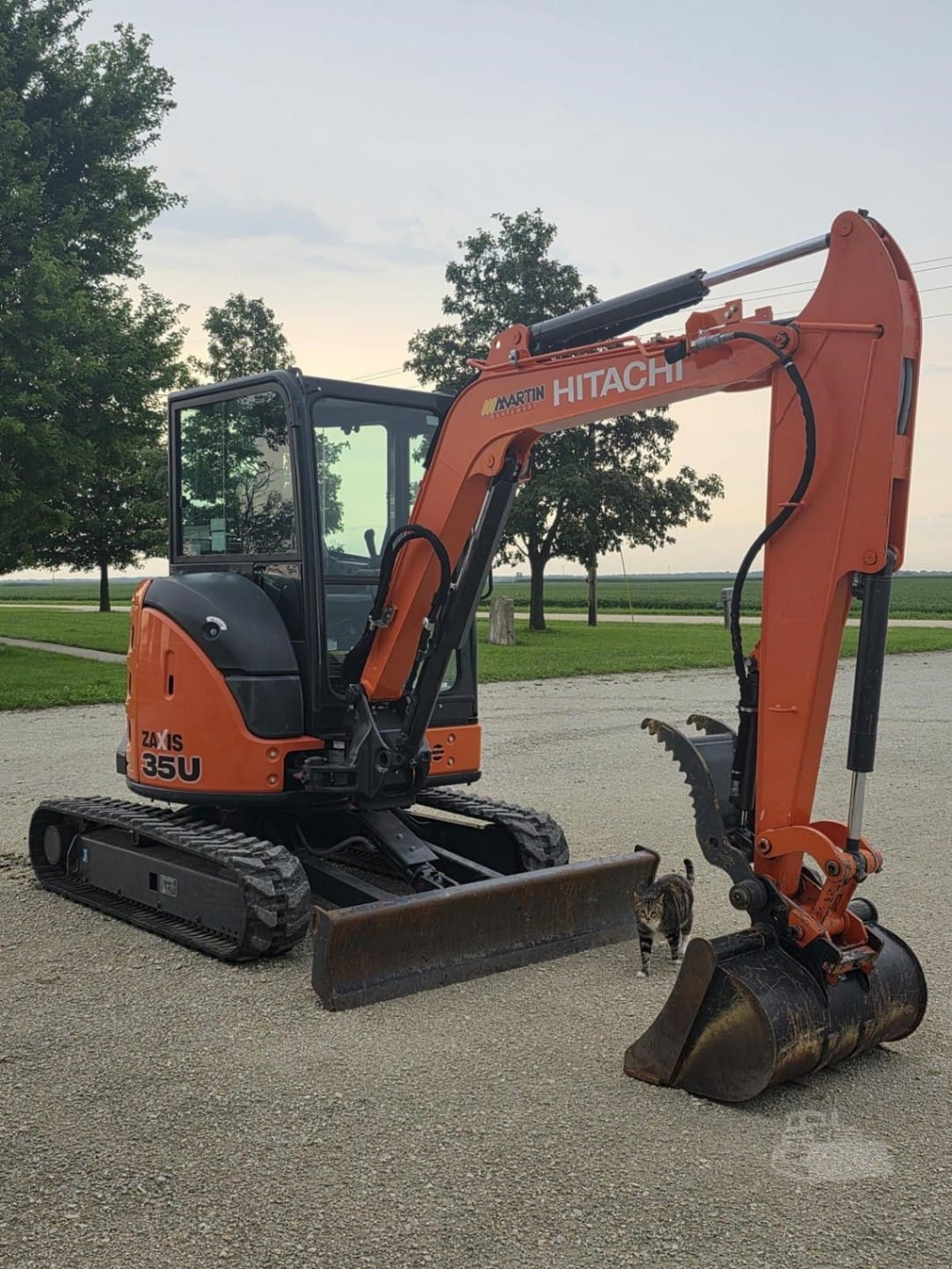 2018 Hitachi ZX35U-5N Excavators for sale in Danforth, IL - listing photo 5 of 8