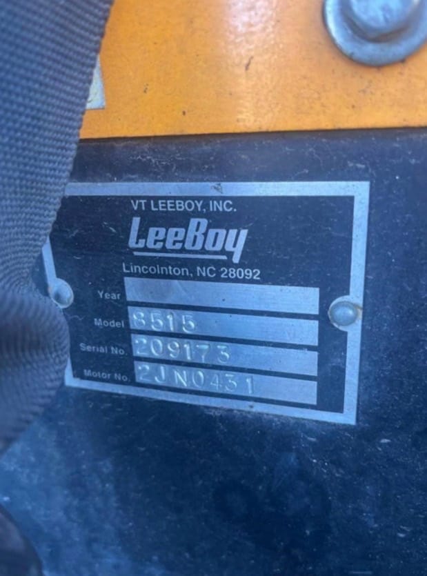 2018 Leeboy 8515B Asphalt Pavers for sale in City, CT - listing photo 4 of 4