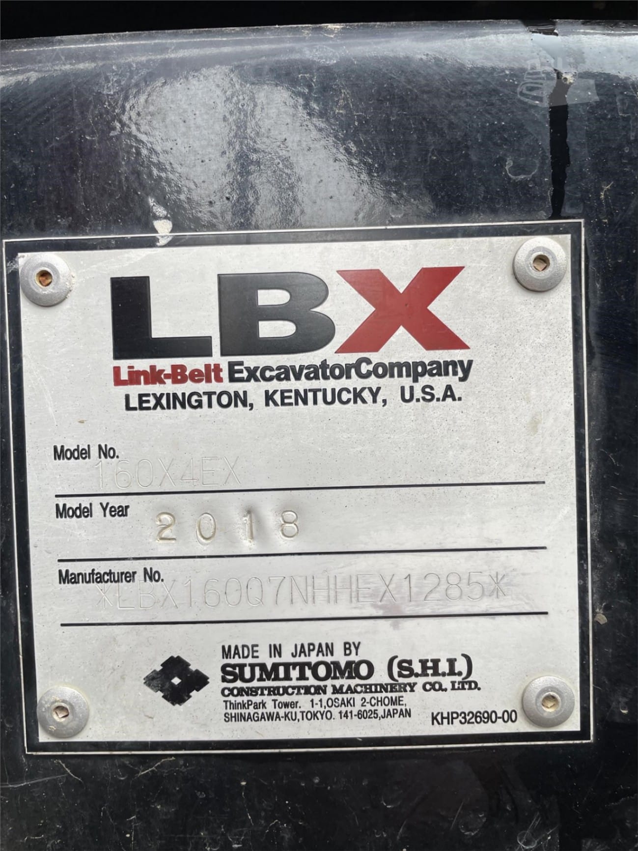 2018 Link-Belt 160 X4 Excavators for sale in Chicago Ridge, IL - listing photo 7 of 7