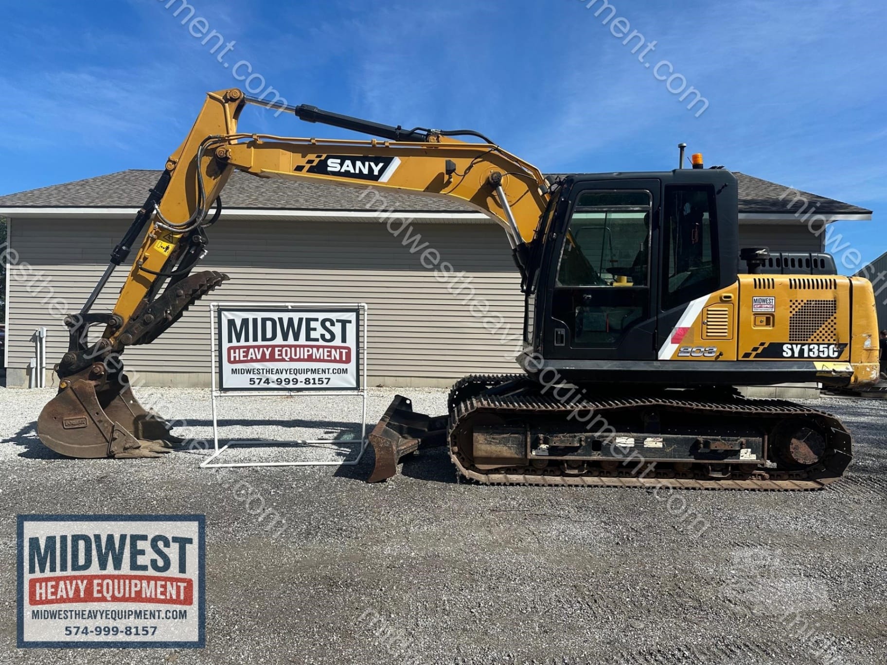 2018 SANY SY135C Excavators for sale in South Bend, IN - primary listing photo of 8