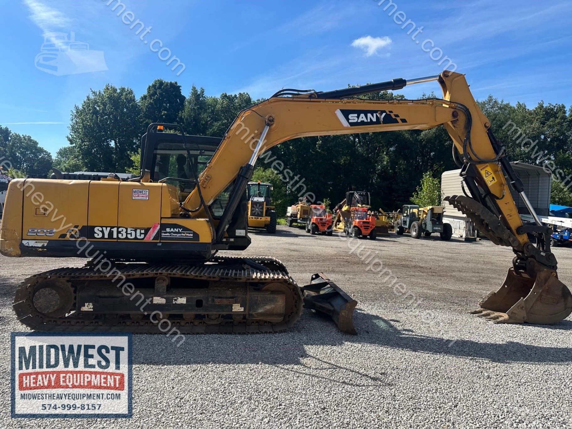 2018 SANY SY135C Excavators for sale in South Bend, IN - listing photo 2 of 8