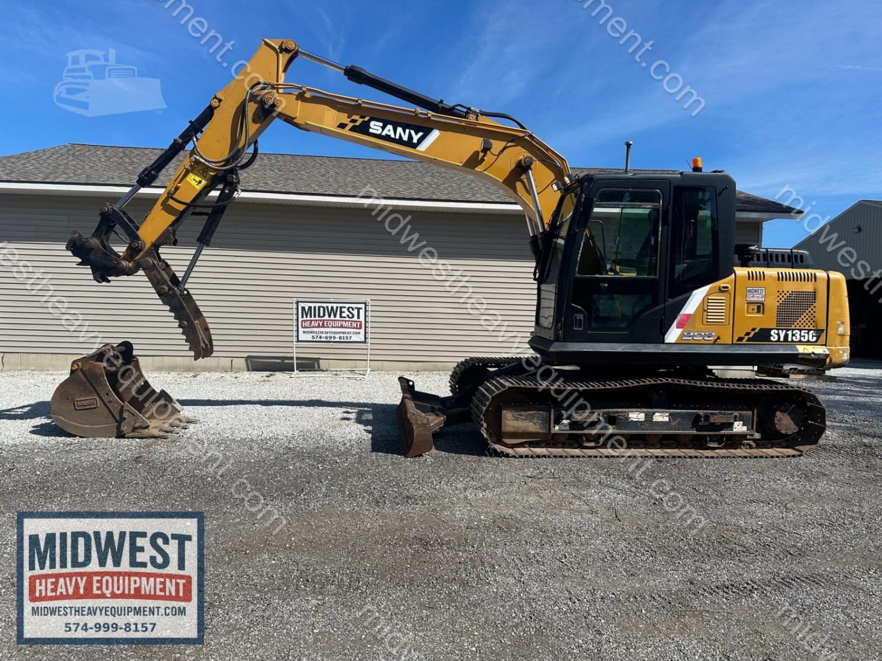 2018 SANY SY135C Excavators for sale in South Bend, IN - listing photo 3 of 8