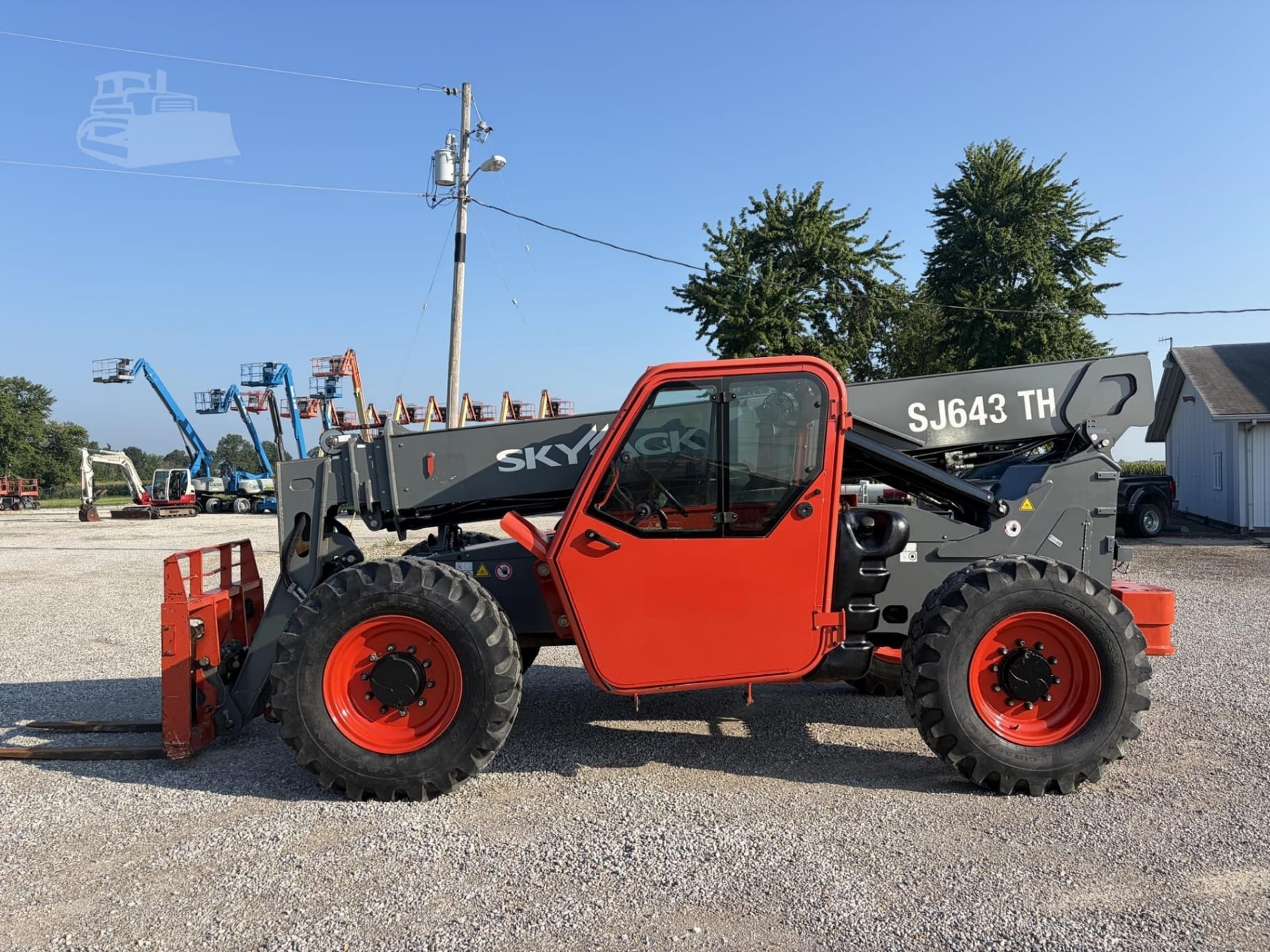 2018 Skyjack SJ643TH Telehandlers Forklifts for sale in Clay City, IL - primary listing photo of 8