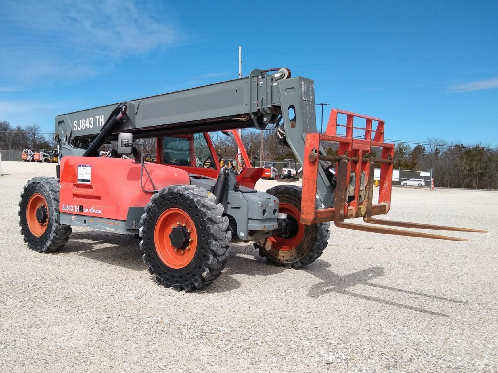 2018 Skyjack SJ843TH Telehandler Telescopic Forklift for sale in Wright City, MO - listing photo 6 of 8