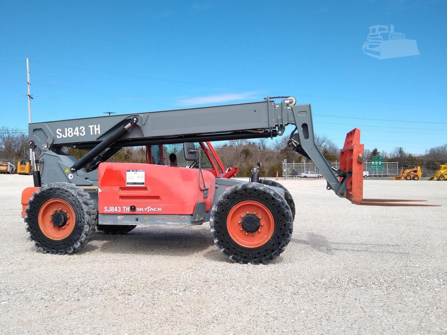 2018 Skyjack SJ843TH Telehandler Telescopic Forklift for sale in Wright City, MO - listing photo 7 of 8