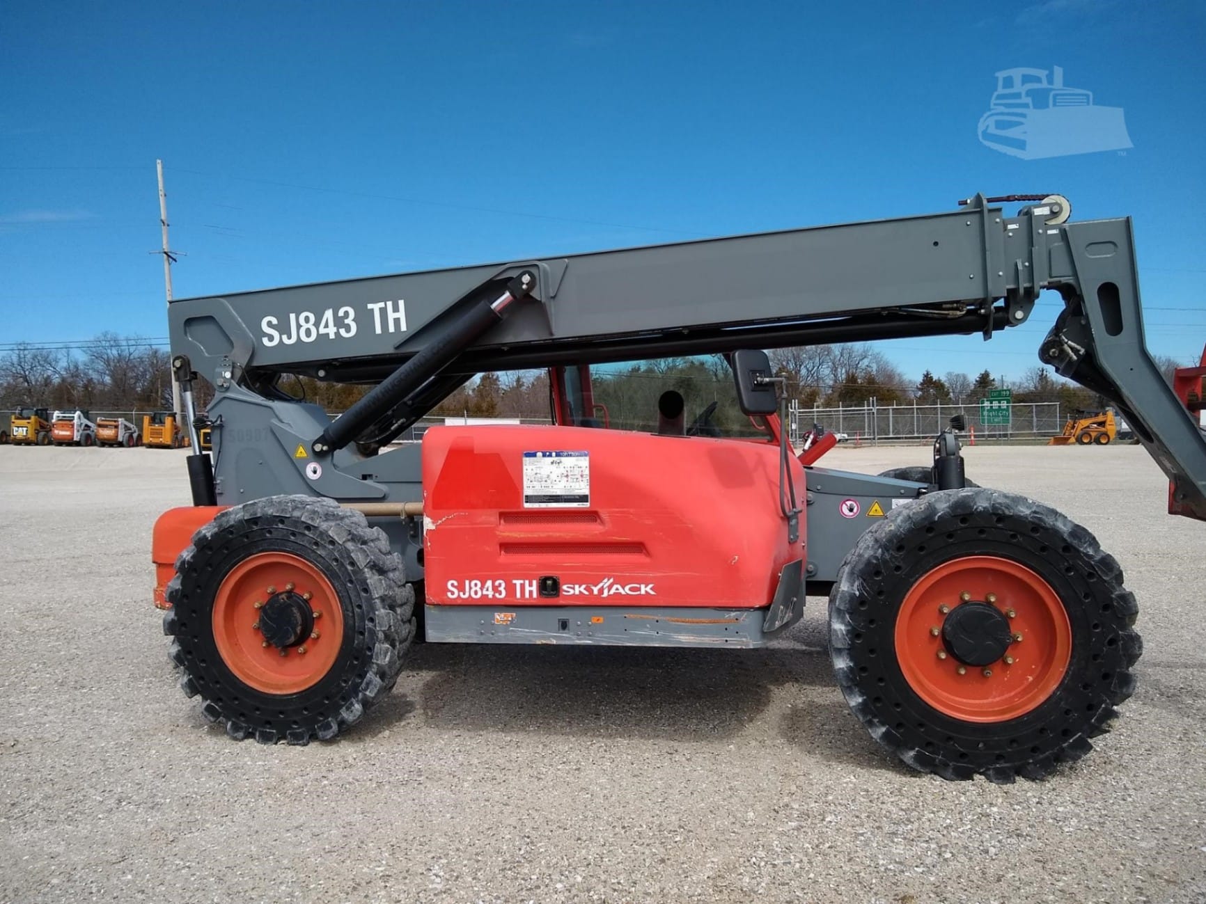 2018 Skyjack SJ843TH Telehandler Telescopic Forklift for sale in Wright City, MO - listing photo 8 of 8