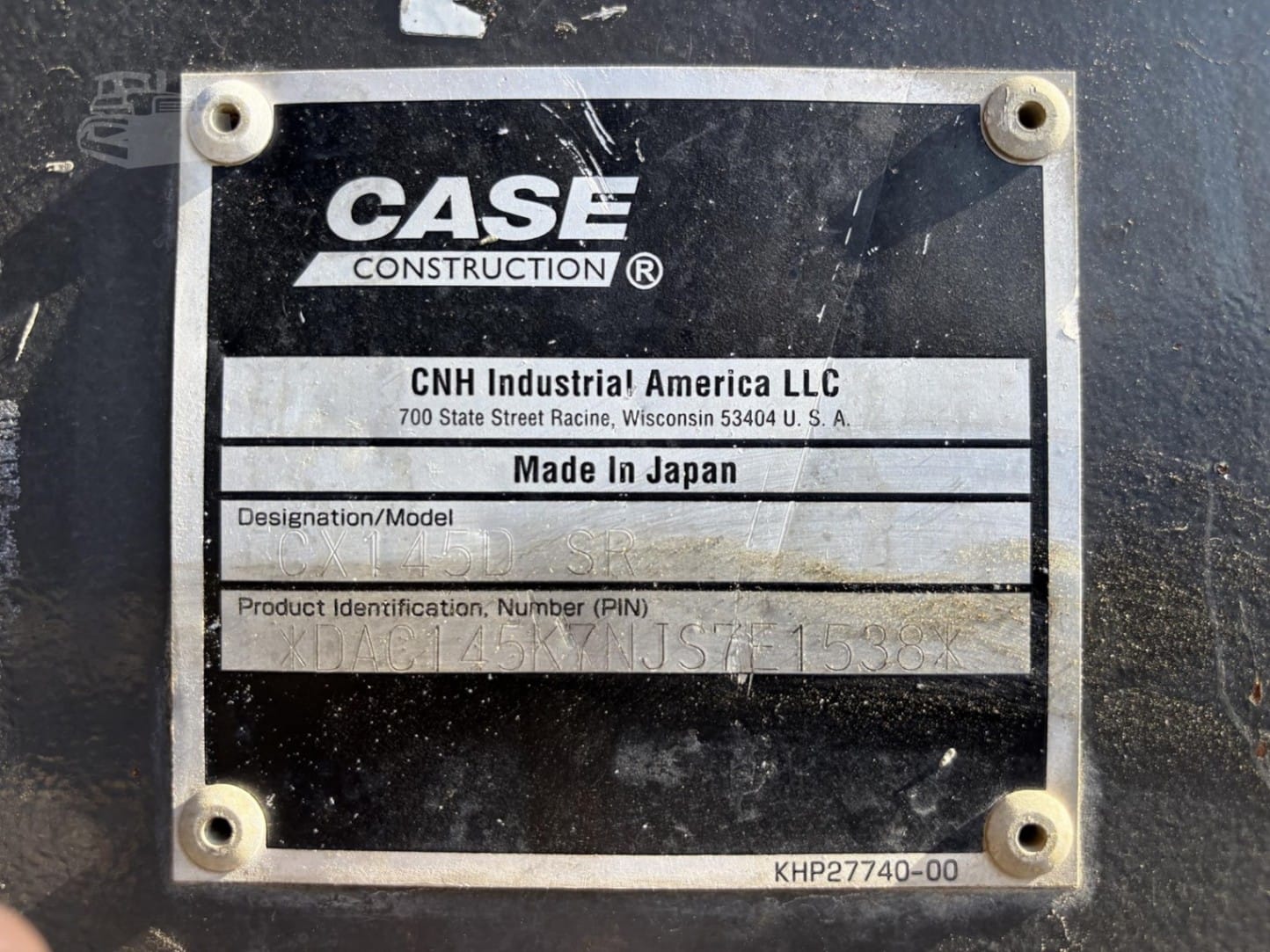 2019 CASE CX145DSR Excavators for sale in Mounds, OK - listing photo 8 of 8
