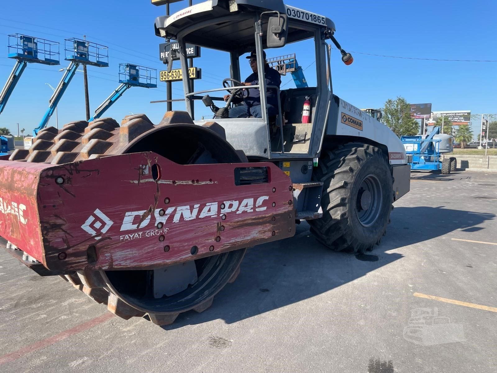 2019 Dynapac CA1500PD Padfoot Trench Compaction for sale in McAllen, TX - listing photo 3 of 8