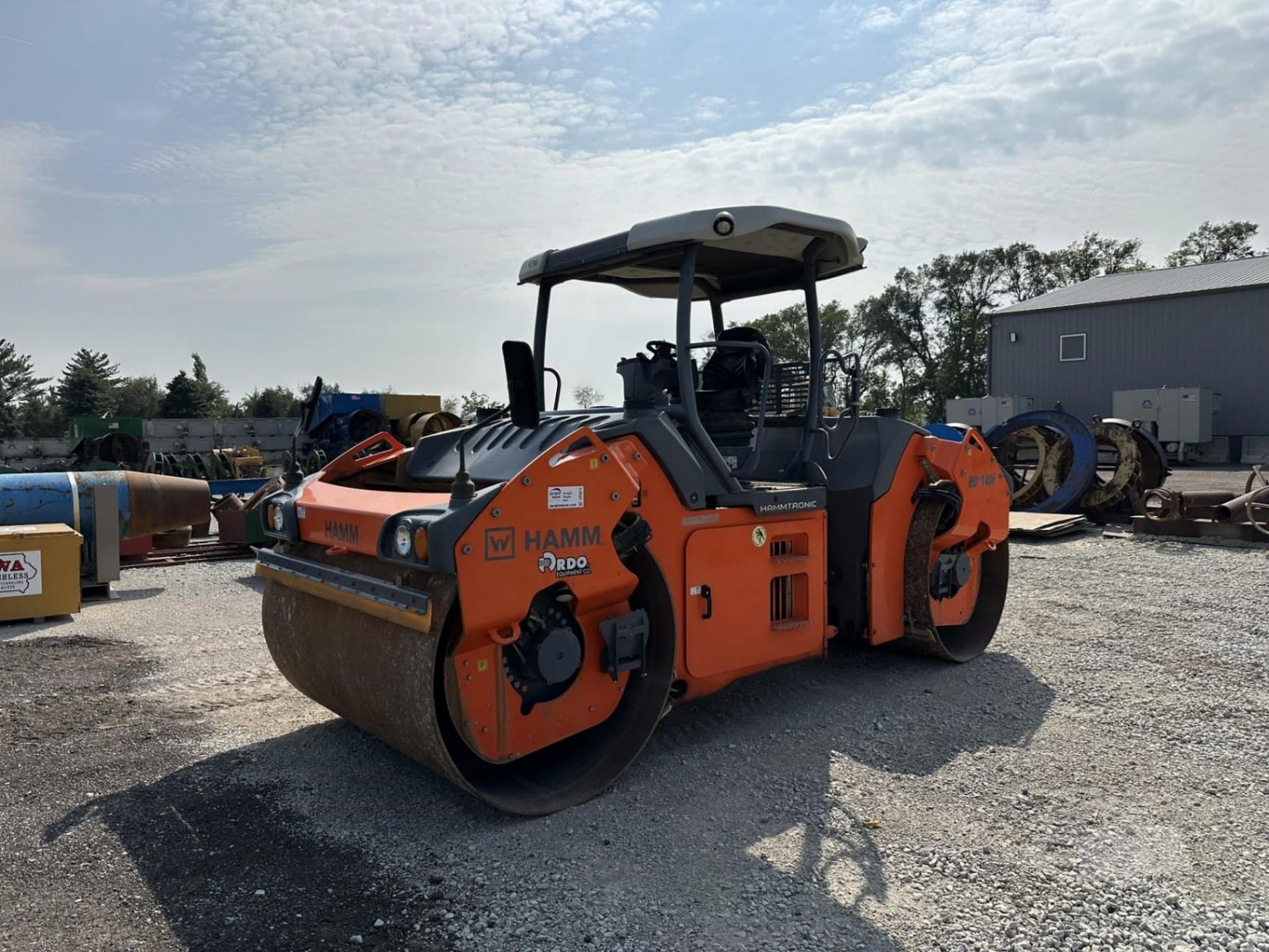 2019 HAMM HD+140IVV Smooth Drum Rollers for sale in Panora, IA - listing photo 2 of 43