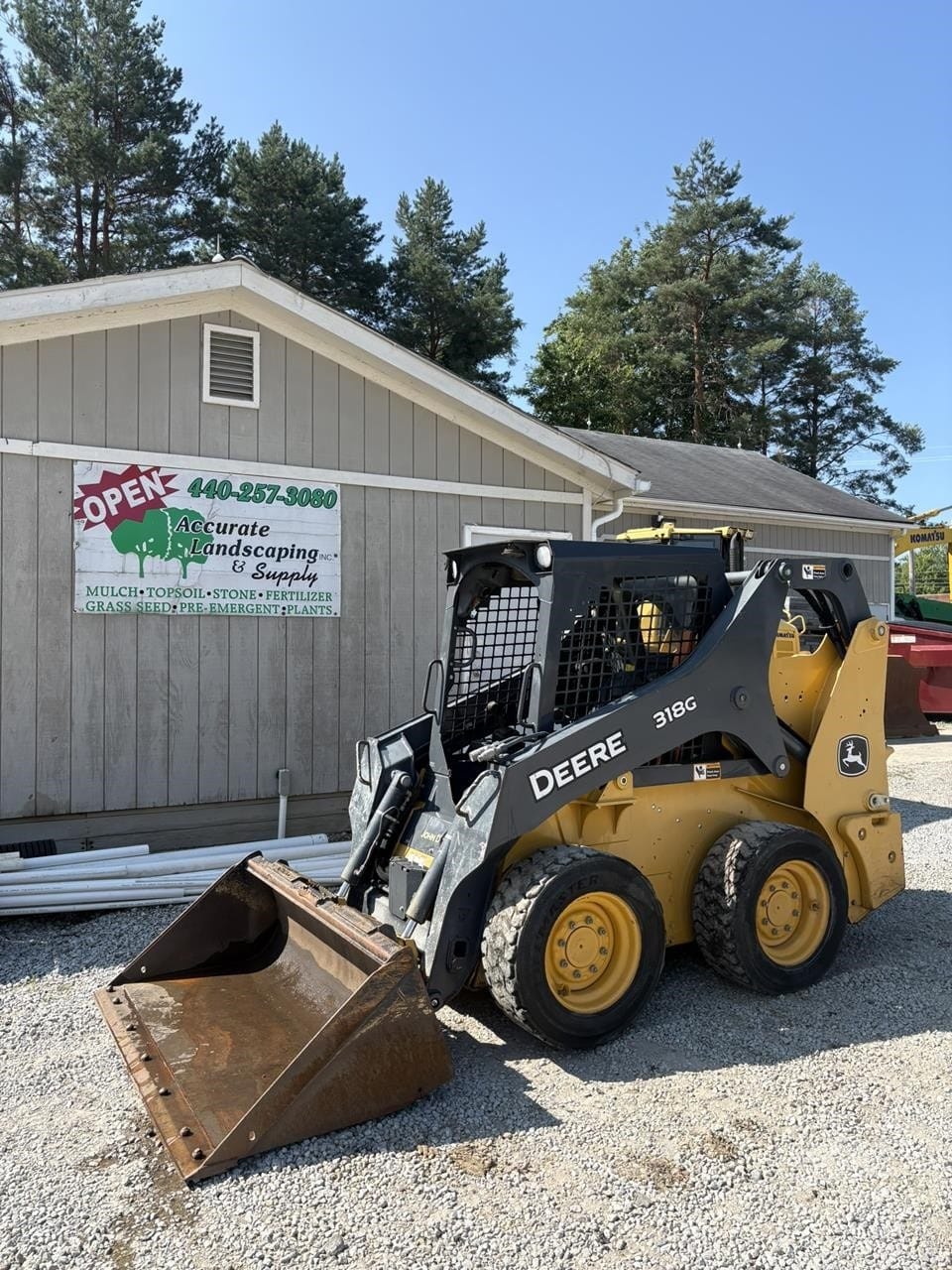 2019 John Deere 318G Skid Steer Loaders for sale in Painesville, OH - listing photo 2 of 8