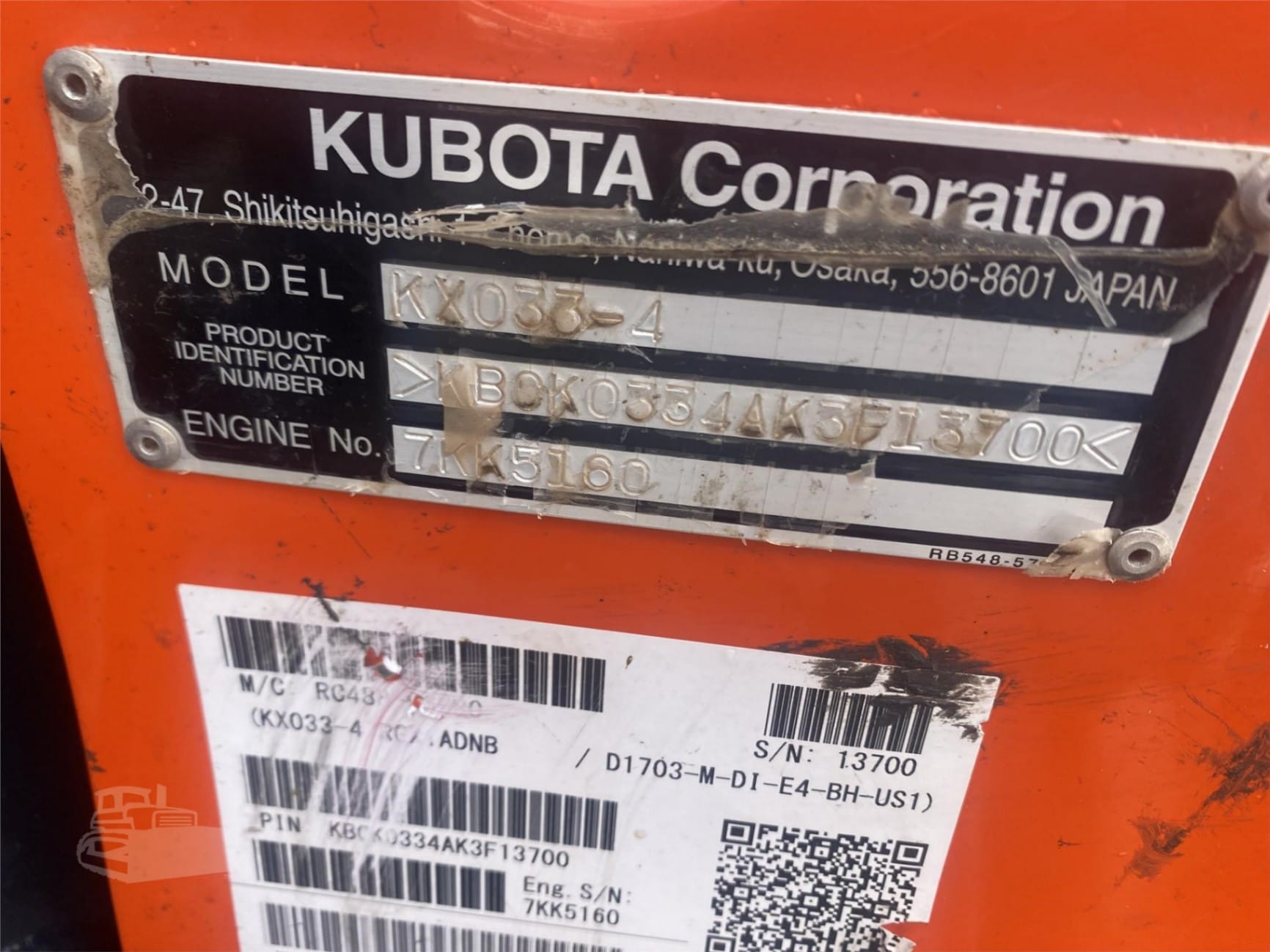 2019 Kubota KX033-4 Excavators for sale in Bassett, NE - listing photo 6 of 8