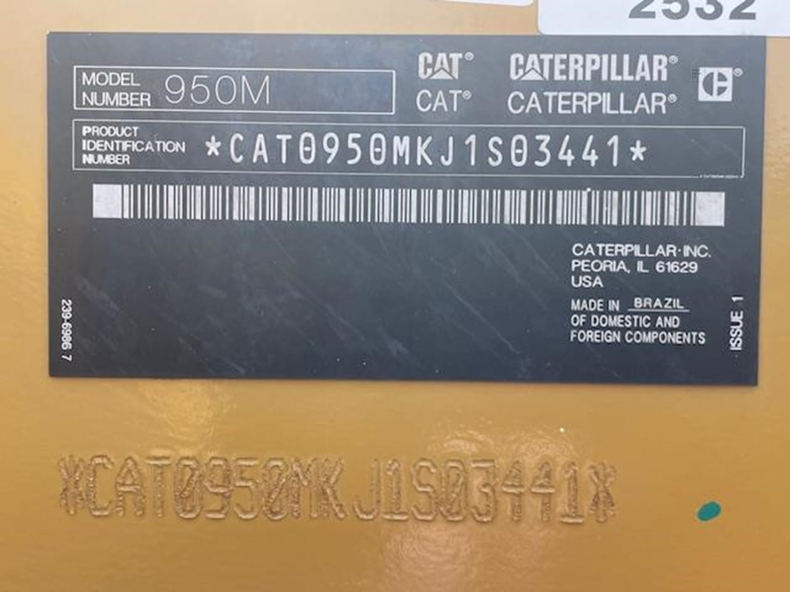 2020 Caterpillar 950M Wheel Loaders for sale in Grand Prairie, TX - listing photo 6 of 6