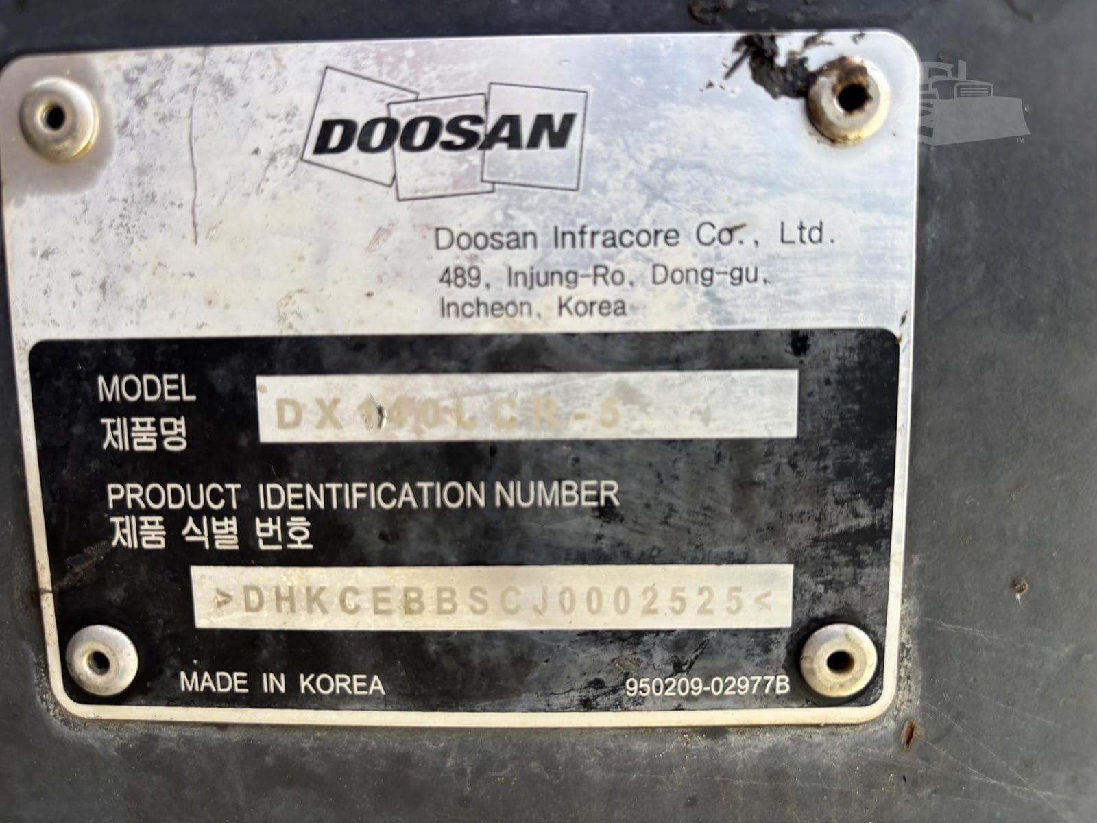 2020 DEVELON (Doosan) DX140 LC-5 Excavators for sale in Mounds, OK - listing photo 7 of 8