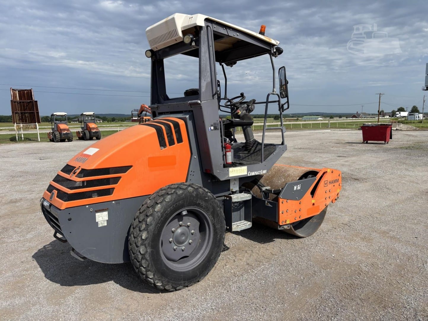 2020 HAMM H5I Smooth Drum Rollers for sale in Mounds, OK - listing photo 2 of 6