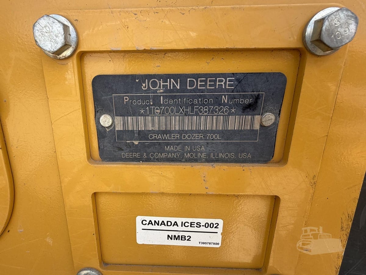2020 John Deere 700L Dozers for sale in Sugarcreek, OH - listing photo 5 of 8