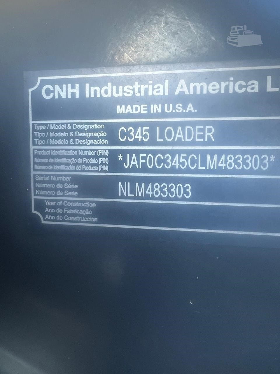 2020 New Holland C345 Track Loaders for sale in Osceola, NE - listing photo 6 of 6