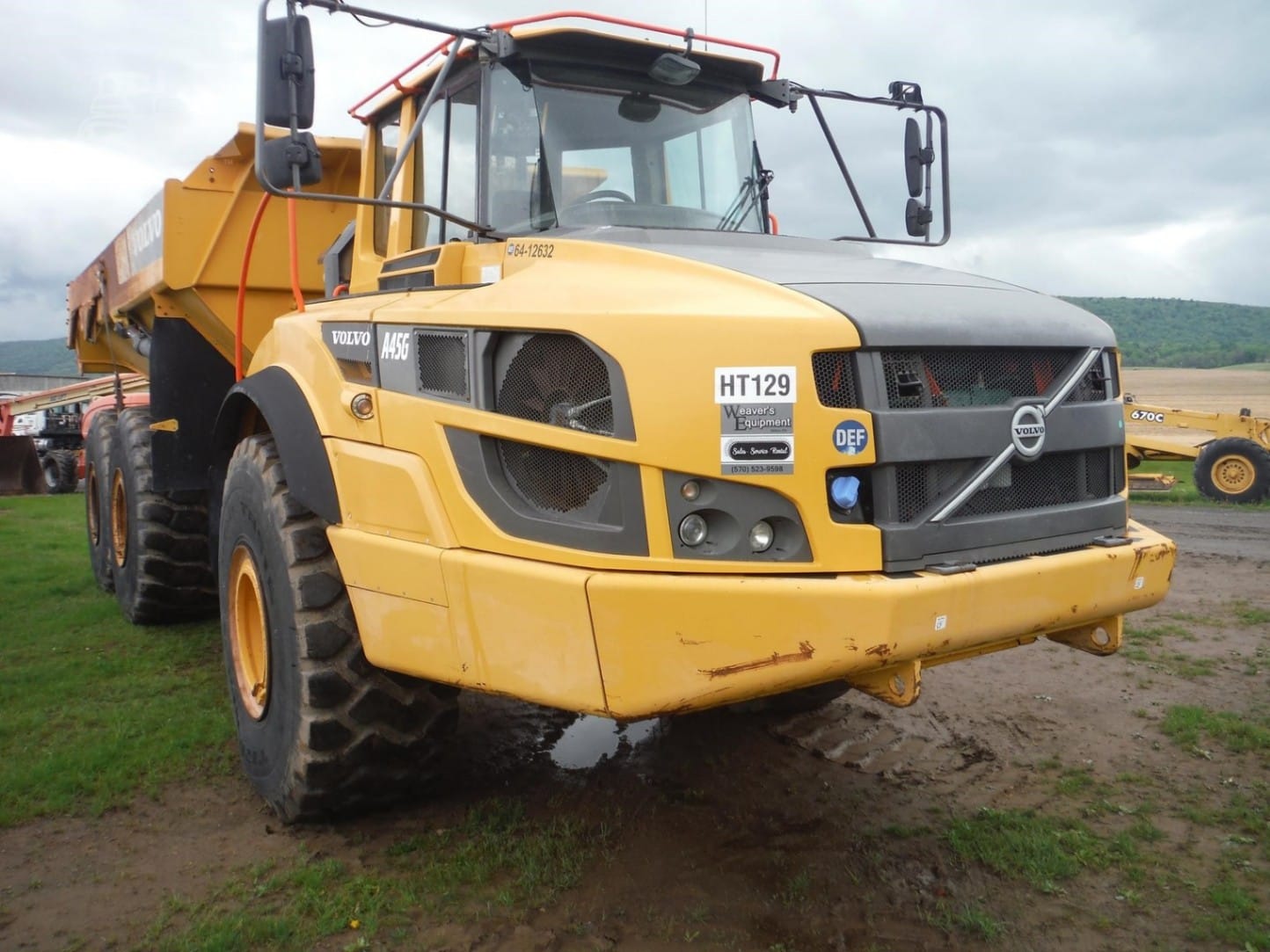2020 Volvo volvo-a45g Dumpers Haulers for sale in Milton, PA - listing photo 5 of 8