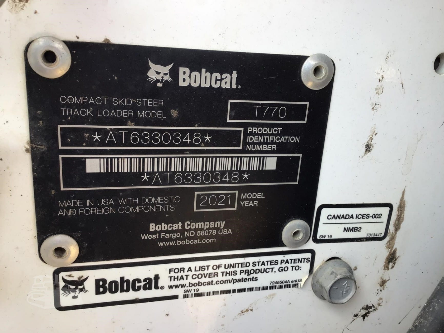 2021 Bobcat T770 Track Loaders for sale in Edgewood, IA - listing photo 2 of 8