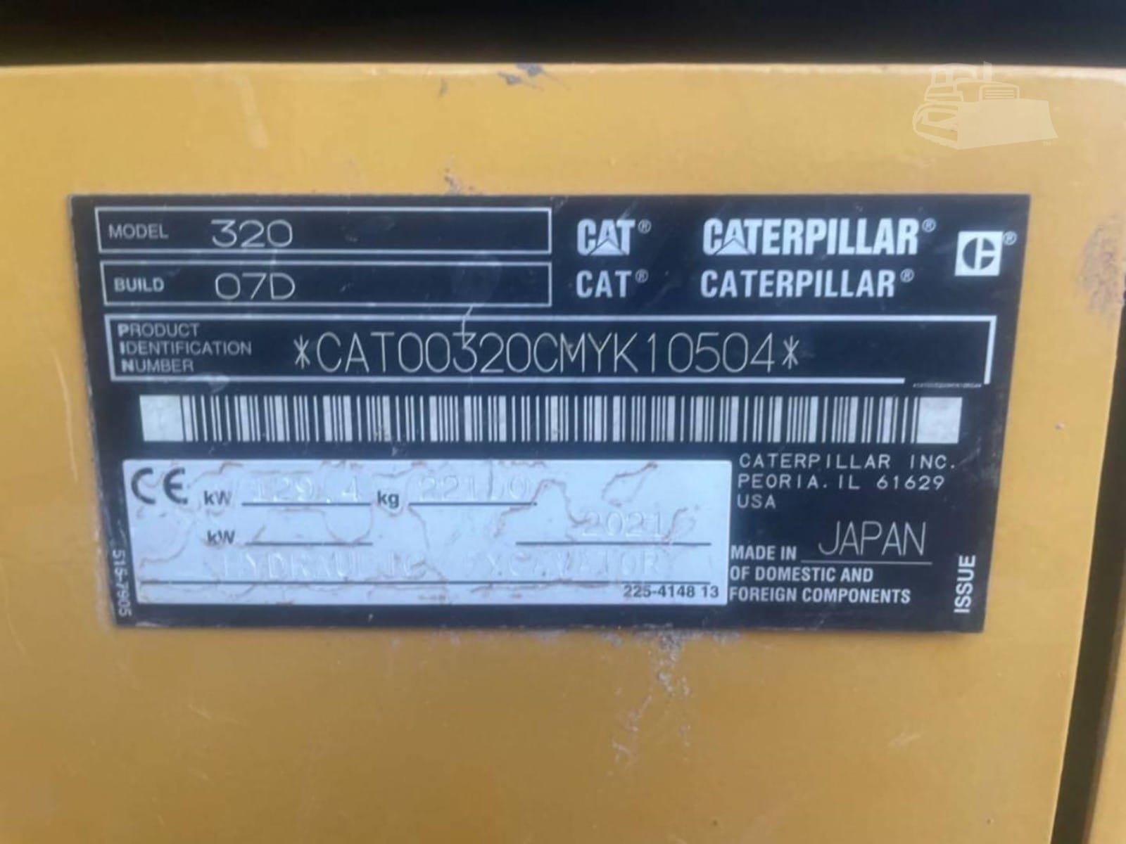 2021 Caterpillar 320 Excavators for sale in San Antonio, TX - listing photo 6 of 7