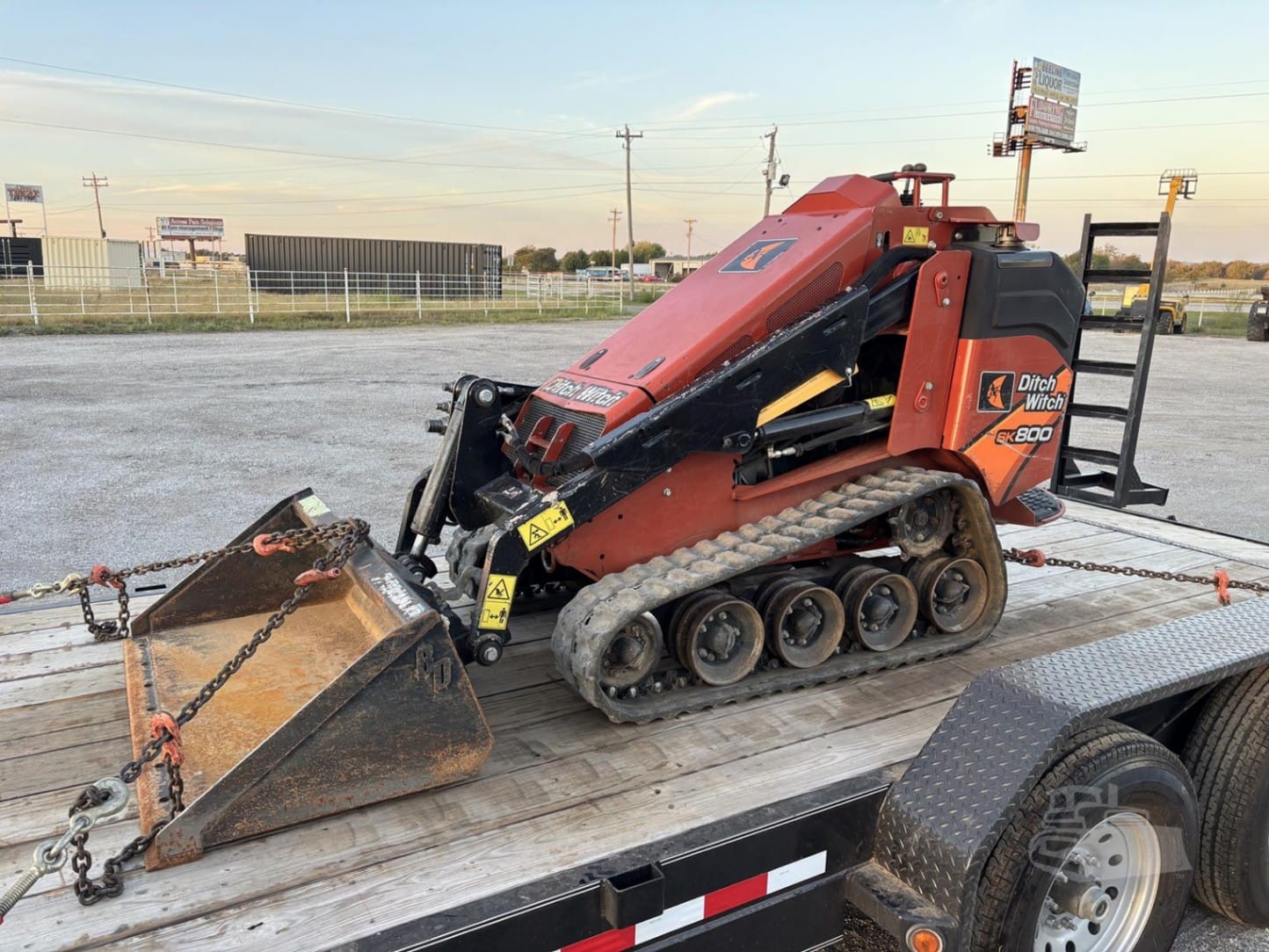 2021 Ditch Witch SK800 Skid Steer Loaders for sale in Mounds, OK - primary listing photo of 7