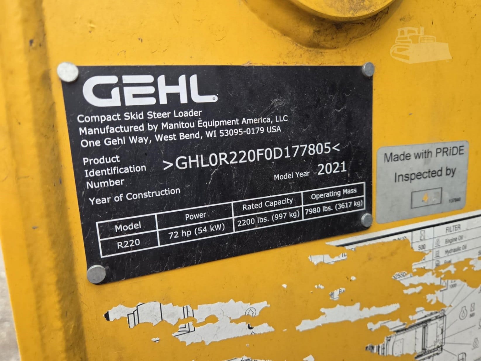 2021 Gehl R220 Skid Steer Loaders for sale in Harlan, IA - listing photo 7 of 7