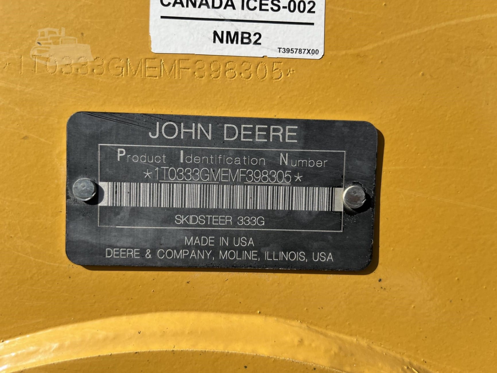 2021 John Deere 333G Track Loaders for sale in Beatrice, NE - listing photo 6 of 6