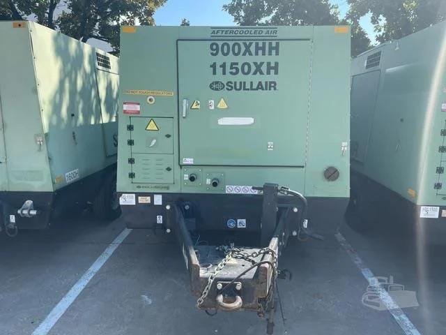 2021 Sullair 900/1150CXHDTQ-CA3 Air Compressor (Towable) for Sale | Ex-Rental Fleet | 1437 Hrs - View 1