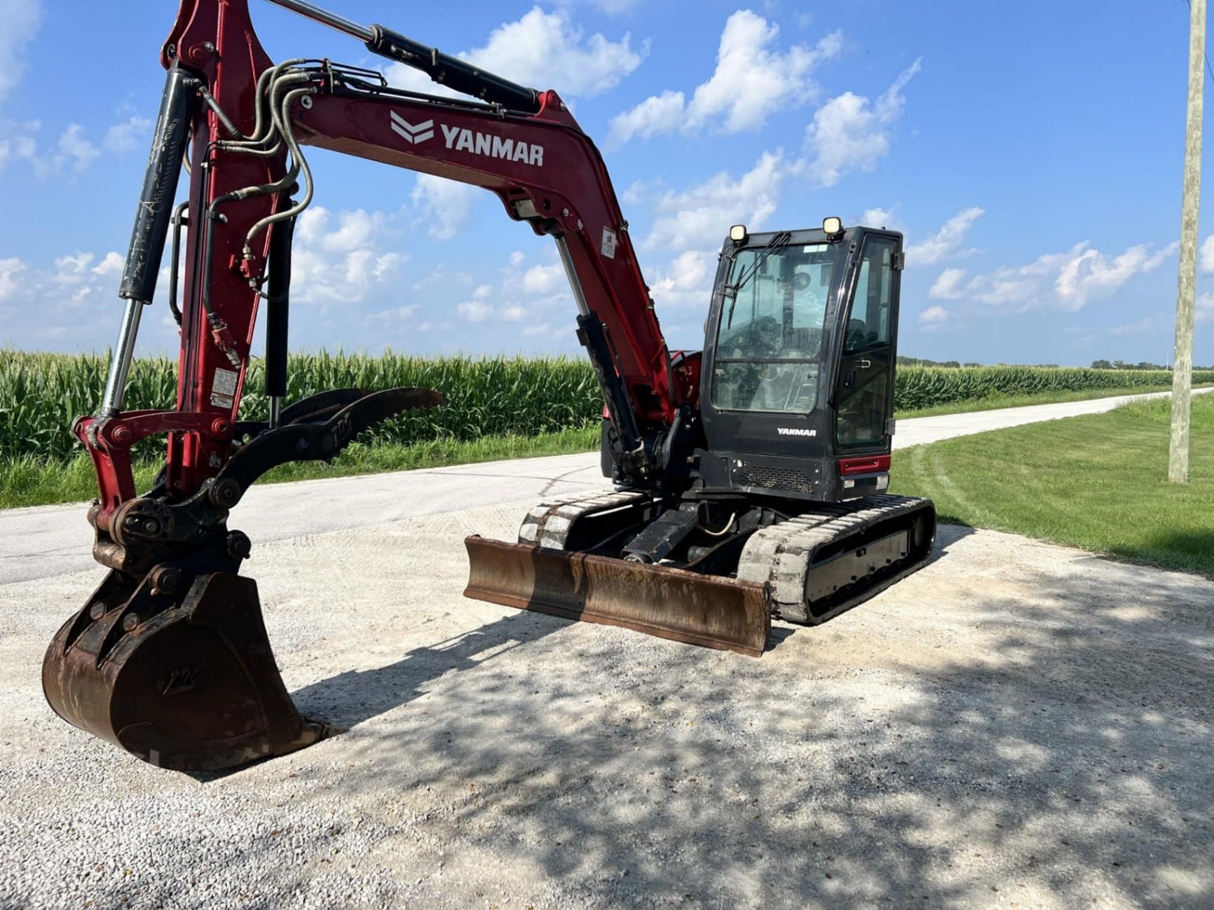 2021 Yanmar VIO80-1A Excavators for sale in Burgoon, OH - listing photo 2 of 8