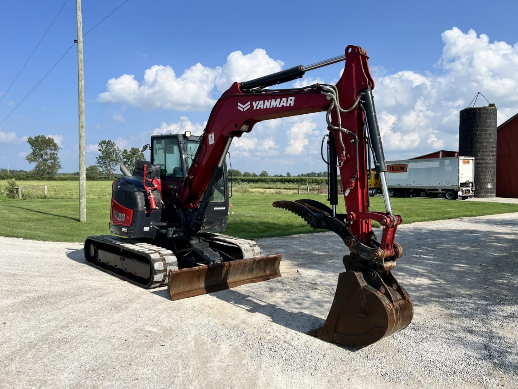 2021 Yanmar VIO80-1A Excavators for sale in Burgoon, OH - listing photo 4 of 8
