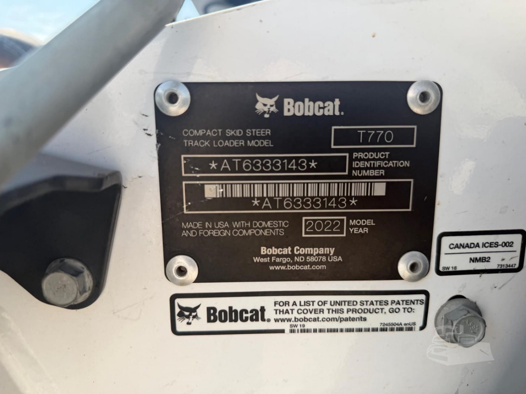 2022 Bobcat T770 Track Loaders for sale in Bancroft, IA - listing photo 3 of 8