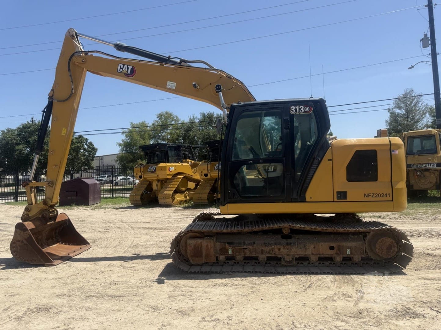 2022 Caterpillar 313GC Excavators for sale in Houston, TX - primary listing photo of 6