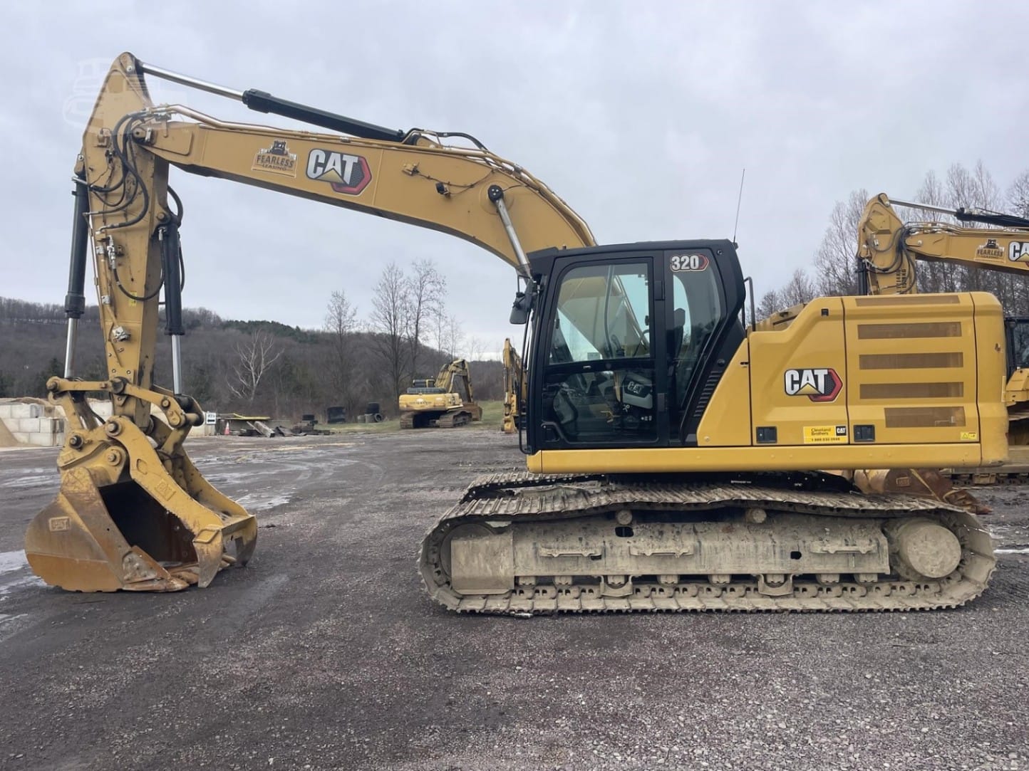 2022 Caterpillar 320 Excavators for sale in Meyersdale, PA - primary listing photo of 7