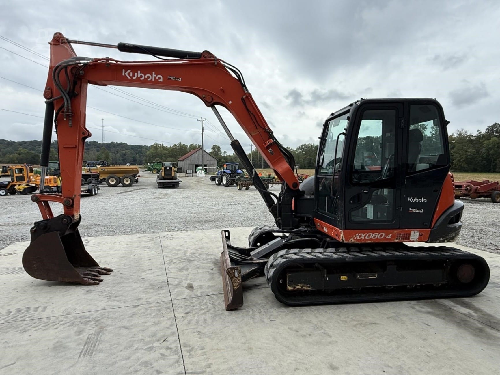 2022 Kubota KX080-4 Excavators for sale in Georgetown, OH - listing photo 3 of 8